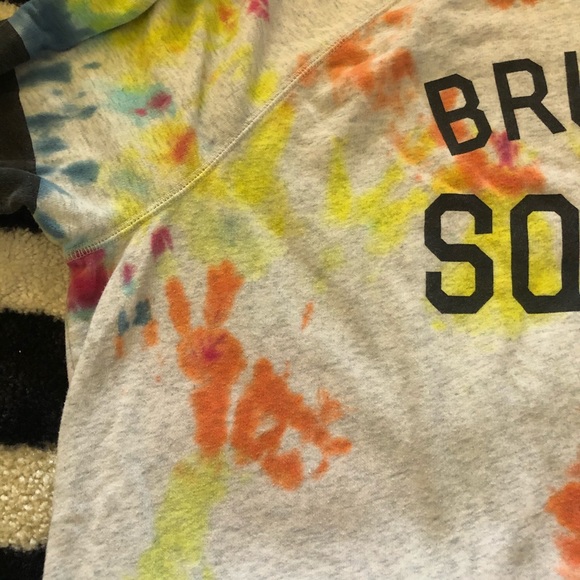 Brunch Squad Tie Dye Crewneck Sweater - Picture 6 of 7
